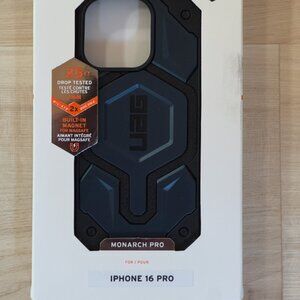 BNIB Monarch Pro iPhone 16 Pro Case w/ Magnet Mallard Blue